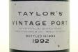 Taylor 1992 0,75l - Vintage Port