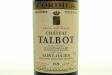 Ch. Talbot 1978 0,75l - St. Julien 4eme Cru Classe