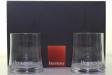 Hennessy  - Gläser-Set (6 Stück) mit Schriftzug Hennessy.
